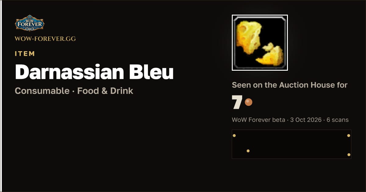 The preview card for Darnassian Bleu