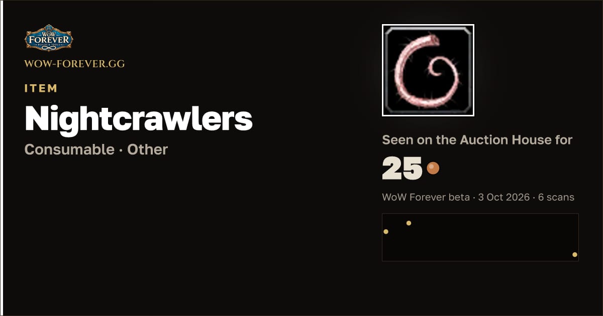 The preview card for Nightcrawlers
