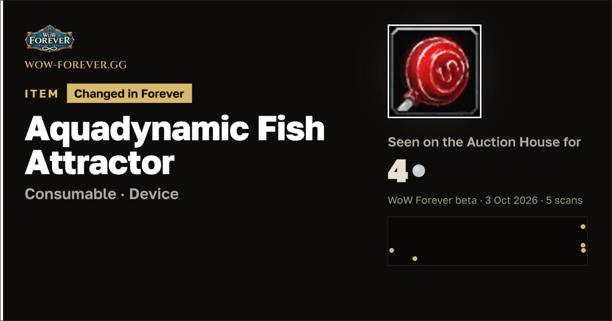 The preview card for Aquadynamic Fish Attractor