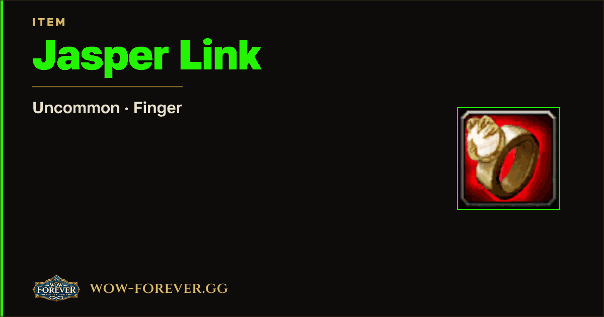 The preview card for Jasper Link
