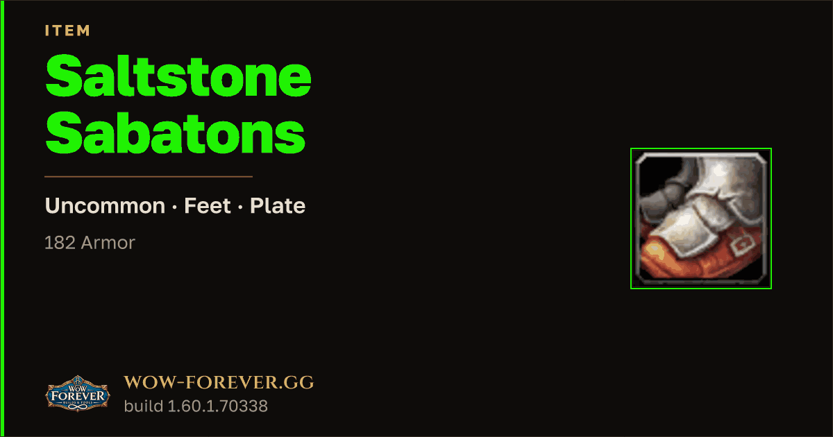 The preview card for Saltstone Sabatons