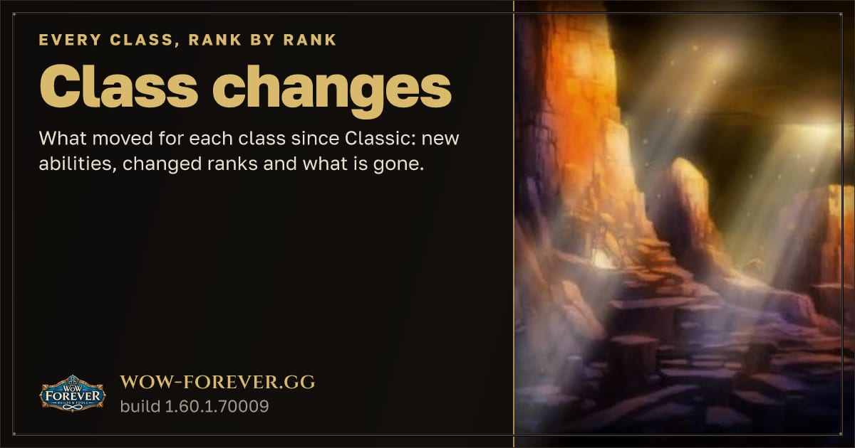 The preview card for Class changes