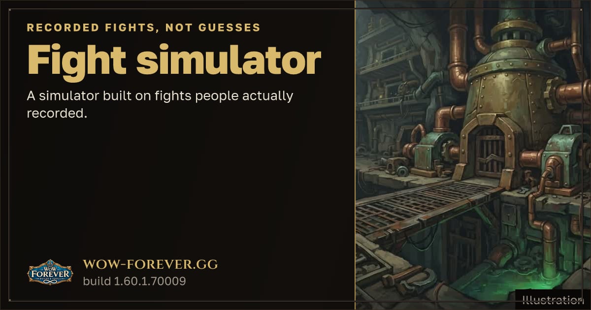 The preview card for Simulator