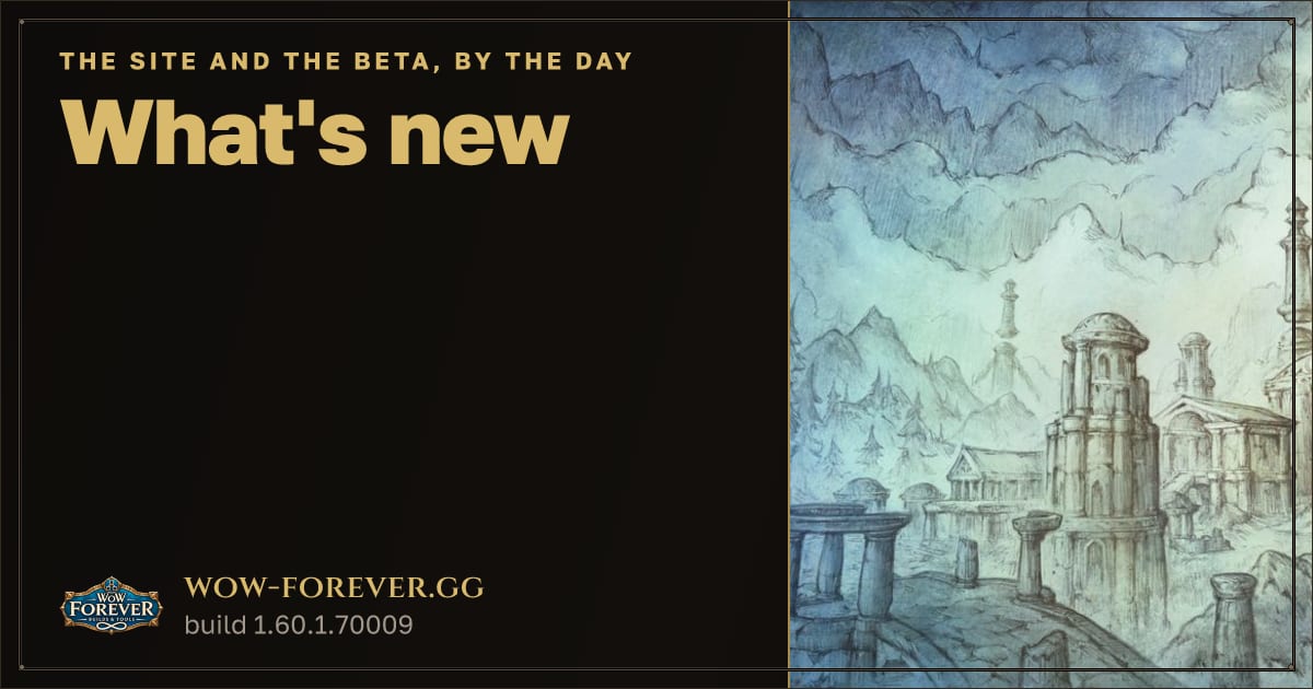 The preview card for What's new: beta news, build changes and site updates