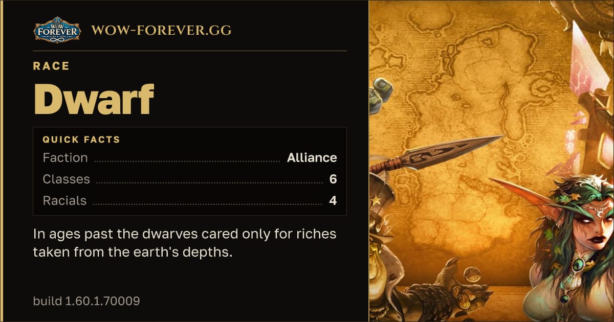 The preview card for Dwarf