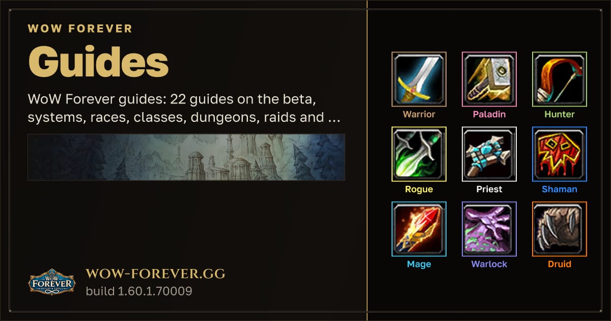 The preview card for Guides