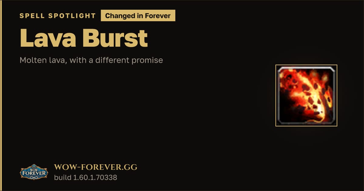 The preview card for Lava Burst: Classic vs Forever Changes