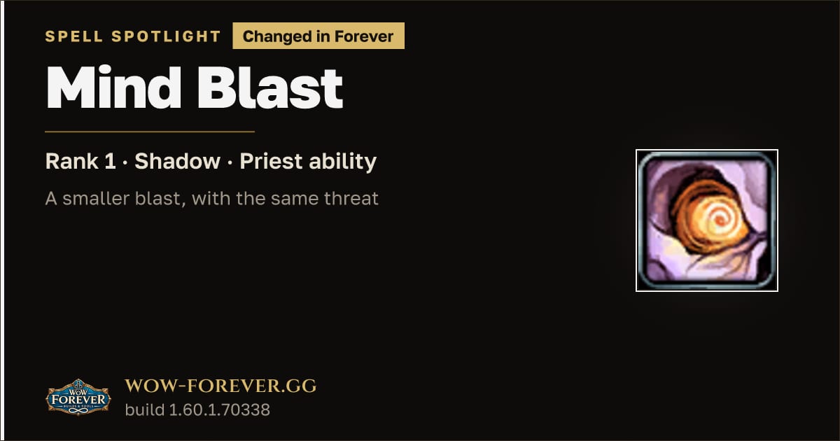 The preview card for Mind Blast: Classic vs Forever Changes