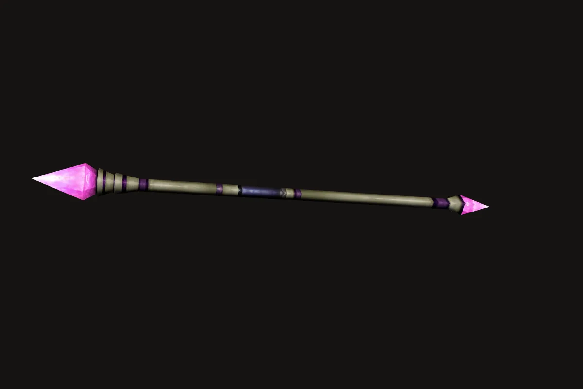 Glimmering Staff 3D model in WoW Forever