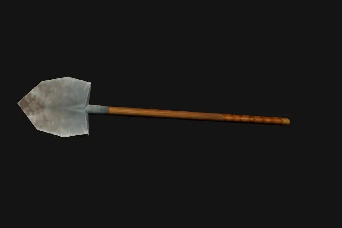 Graverobber's Shovel 3D model in WoW Forever