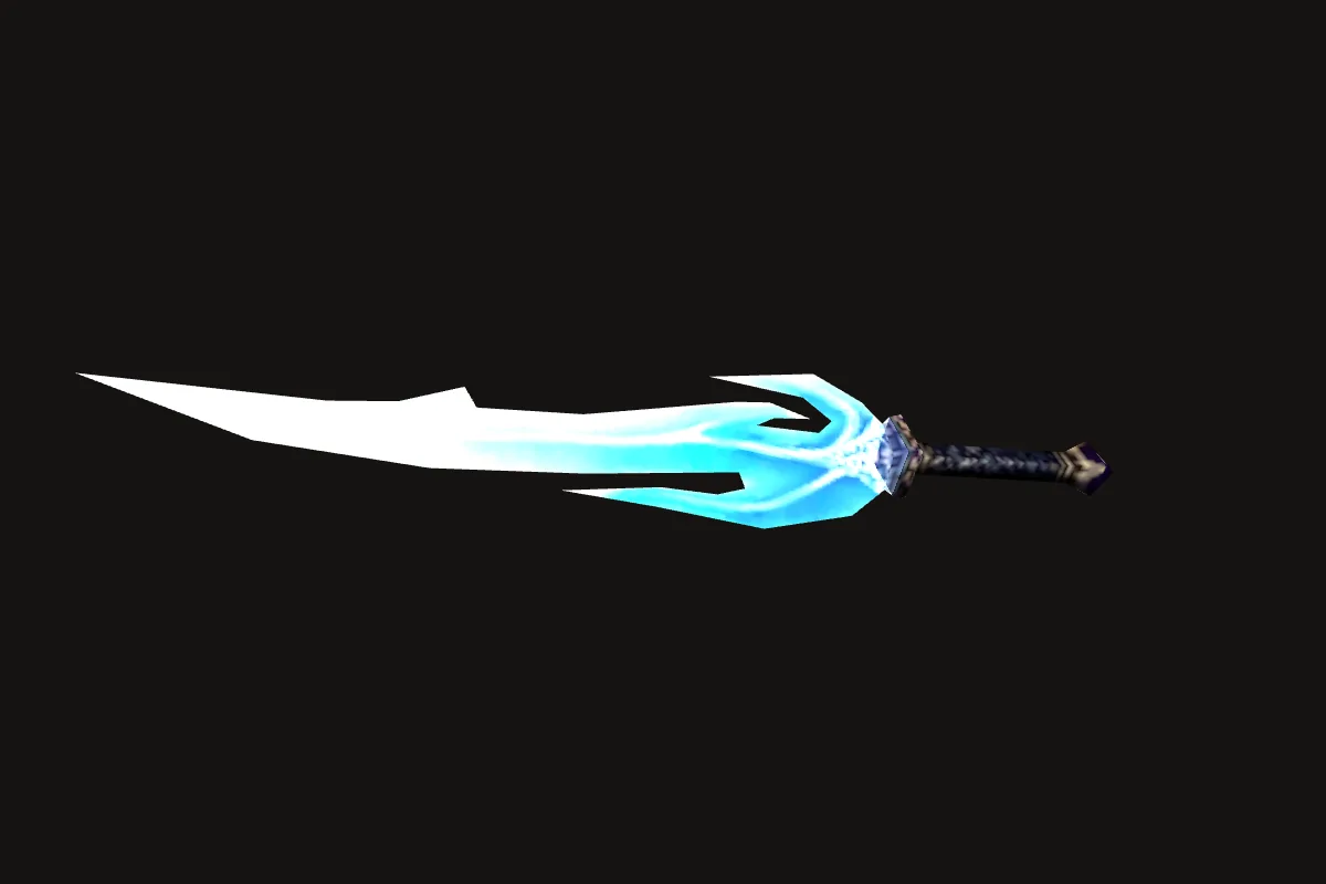 Phantom Blade 3D model in WoW Forever